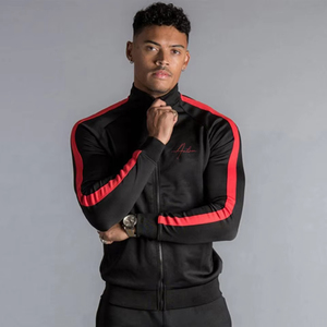 2025 NEW Oem Training Wear <b>Plain</b> <b>Tracksuit</b> Sweatpants and Jacket 100% Polyester Sports High Quality Luxury <b>Tracksuits</b> for Men - Product Image 4