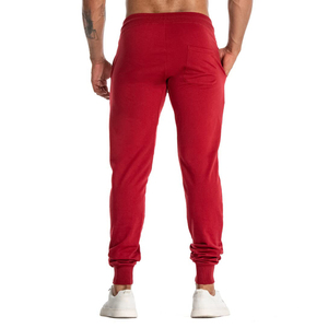 กางเกงคาร์โก้ของผู้ชายกางเกงกีฬาลำลองแฟชั่นแบบปักกางเกงผู้ชายผ้าขนแกะเอวกลางสำหรับ100% - Product Image 6