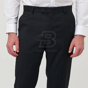 Vente en gros de pantalon de jogging avec logo personnalisé prix de motif droit décontracté léger en coton polaire - Product Image 6