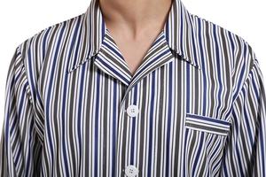 Trajes de paciente Unisex de algodón 100% con rayas, bata de laboratorio de Hospital de buena calidad, uniforme cómodo para hombres y mujeres - Product Image 6