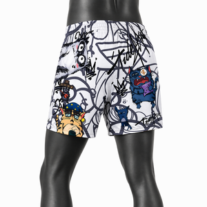 Pantalones Cortos Deportivos Personalizados para Hombre, Pantalones Cortos de Playa con Estampado Urbano, de Secado Rápido, Casuales de Verano, Diseño por Sublimación, OEM, ODM - Product Image 3
