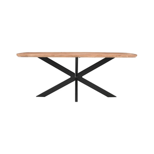 <b>Danish</b> Modern Design Oval <b>Dining</b> <b>Table</b> Top Selling Metal Furniture Home Office Hotel Entry Use Restaurant Kitchen Room Furniture - Product Image 2