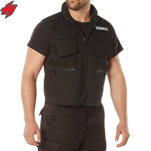 Chaleco DE SEGURIDAD negro Tira de chaqueta Fábrica de seguridad personal Alta visibilidad Chaleco de alta visibilidad Trabajo Ropa DE TRABAJO DE SEGURIDAD reflectante - Product Image 2