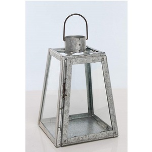 Linternas rústicas de vela más vendidas para boda y decoración navideña decoración del hogar linterna de vidrio - Product Image 5