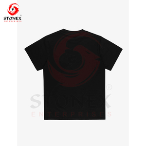 T-shirts pour hommes en coton 100% de haute qualité, coupe ample, style streetwear, avec logo personnalisé - Product Image 4