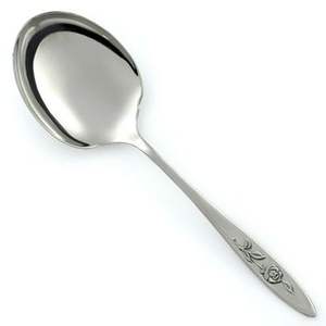 Ensemble de cuillères de mariage en acier inoxydable de qualité supérieure, courtes, plaquées argent, écologiques, pour événements indiens, restaurants, ustensiles de cuisine, couverts de service - Product Image 1