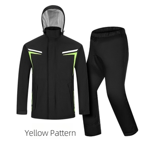 Combinaison de pluie de moto imperméable de haute qualité pour hommes et femmes, vêtements de pluie d'extérieur légers avec logo personnalisé et service OEM - Product Image 4