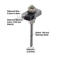Offre Spéciale EAGLION INTERNATIONAL Machine à Facetter Pliante en Acier Inoxydable de 1 mm (Outils Manuels) pour la Découpe de Bijoux