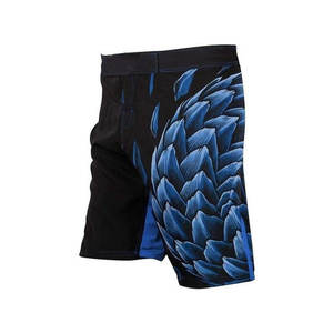 Venta al por mayor Plain Fight Mma logotipo personalizado Kick Boxing Muay Thai Shorts Sublimado - Product Image 6