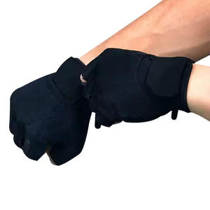 Venta al por mayor personalizado medio dedo deportes gimnasio guantes estilo caliente para hombres y mujeres antideslizante Fitness ciclismo guantes - Product Image 2
