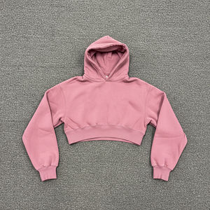 เสื้อฮู้ดดี้ผ้าฝ้ายเกาหลีทรงโอเวอร์ไซส์เรียบง่ายสำหรับฤดูหนาว เสื้อฮู้ดดี้แบบสวม Unisex ไซส์ใหญ่พิเศษสำหรับผู้หญิงและเด็กผู้หญิง - Product Image 5