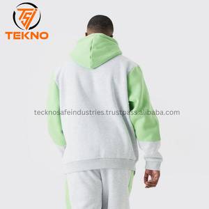 Ensemble de vêtements de sport en polaire lourde avec logo personnalisé Pantalon de survêtement à capuche sérigraphié de haute qualité pour survêtement à impression bouffante OEM - Product Image 3