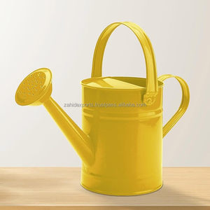 กระป๋องน้ำโลหะทำด้วยมือกันสนิมสำหรับงานสวนชุบสังกะสีทนทานต่อการใช้งาน - Product Image 6