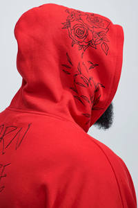 Sweats à capuche d'hiver 100% coton French Terry Luxe Vente en gros Coton de haute qualité Chaud Impression personnalisée Sweats à capuche thermiques unisexes - Product Image 4