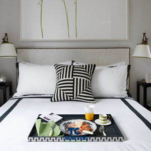 BANDEJA DE LACADO versátil de alta calidad para casas rústicas contemporáneas inspiradas en auténticos diseños de bandejas decorativas de laca de Vietnam - Product Image 1