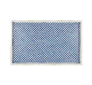 ถาดลายฉลุสไตล์วินเทจ งานฝีมือประณีต ทนทาน เหมาะสำหรับเสิร์ฟชา ขนม ของว่าง ราคาโรงงาน - Product Image 3