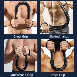 20-60kg Réglable Ressort Bras Puissance Twister Exerciseur Pince Renforceur Fitness Gym Workout Gear Abdominal <span class=keywords><strong>Dos</strong></span> Muscles Train - Product Image 3