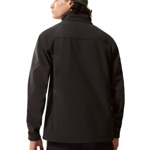 New design 100% Polyester woven fabric softshell <b>jacket</b> Colorblock stand collar <b>thin</b> waterproof softshell outdoor <b>men</b> <b>jacket</b> - Product Image 4