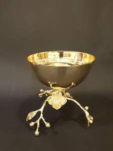 2026 Round Shaped Metal <b>Chocolate</b> Bowl With Wide Opening And Deep Capacity Designed For Displaying <b>Assorted</b> Sweets In Style - Product Image 6