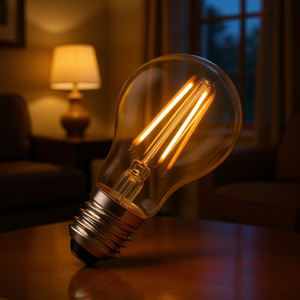 Bombilla LED de Filamento Estándar E27 de 6W, Color Ámbar - Product Image 3
