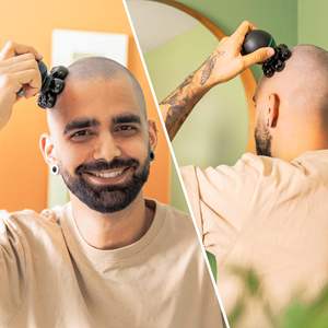 Rasoir électrique flottant à 7 lames, étanche IPX7, autonomie de 60 minutes, nettoyage facile avec base de charge et affichage, pour usage corporel - Product Image 5