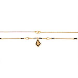 Mangalsutra Tradicional de Oro, Joyería Coleccionable Cultural de Vinculación Eterna - Product Image 5