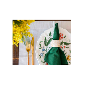 Rond de serviette de cadeau de mariage vadrouille fait à la main fête de mariage et cadeaux porte-serviette forme ronde vente chaude - Product Image 1