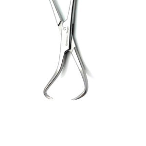 Pinzas de abrazadera de toalla Backhaus veterinaria de acero inoxidable quirúrgico 3,5 "Instrumentos de Cirugía General abrazadera de toalla de acero de alta calidad - Product Image 5