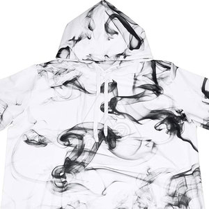 Pull à capuche en coton 100% personnalisé OEM pour hommes Premium Plus Size 6XL High Quality Heavyweight Fleece Winter Solid 3D Printed - Product Image 3