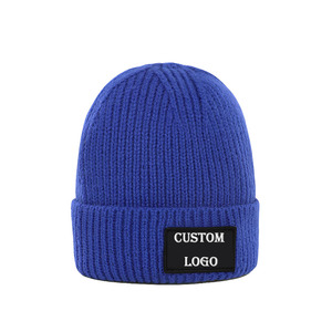 Gorro de Punto de Moda con Puño Doblado, Gorro de Invierno Cálido de Punto, Diseño Personalizable, Colores Variados, Se Aceptan Pedidos al por Mayor, MOQ Bajo, Secado Rápido - Product Image 4