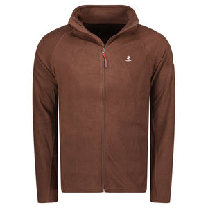 Chaqueta con Capucha de Forro Polar Impermeable para Exteriores, Talla Grande, Color Sólido, Corte Holgado, Estilo Regular, Abrigo Cálido de Invierno, Servicio OEM - Product Image 1