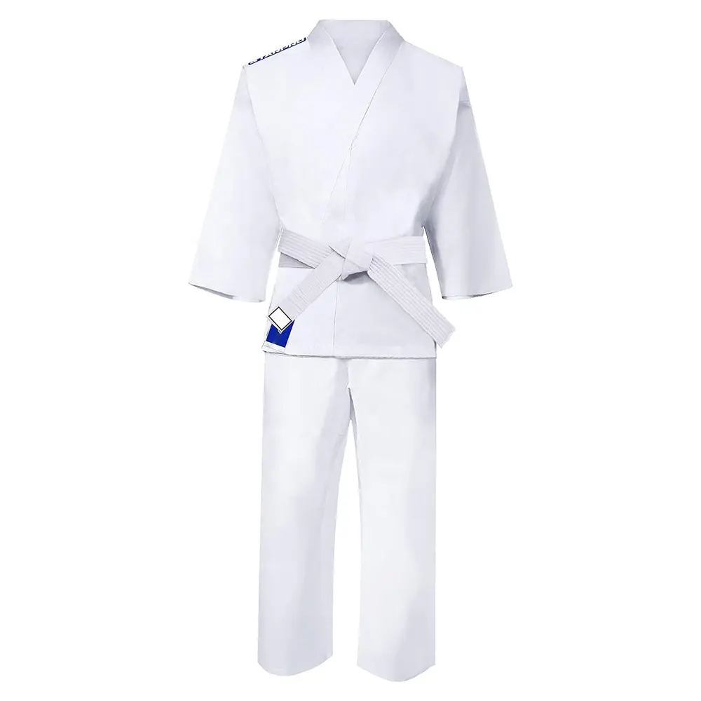 Arti marziali sport Karate Taekwondo uniforme bambini adulto Kung Fu Training Gear Judo Kickboxing Training Uniform Gym School Academy