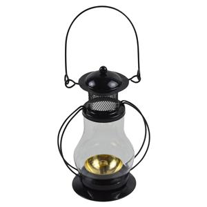 Lanterne en métal suspendue d'extérieur au style unique avec porte-bougie tempête pour la décoration de la maison, les fêtes de mariage, Halloween - Product Image 4