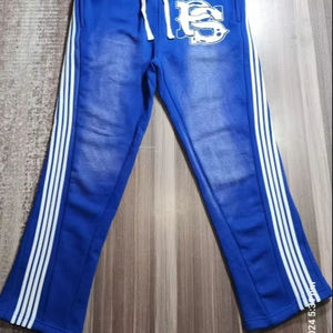 Fabricants de vêtements survêtements de jogging personnalisés impression bouffante 3D logo fermeture éclair sweats à capuche surdimensionnés ensemble pantalons de survêtement et sweat à capuche baggy - Product Image 1