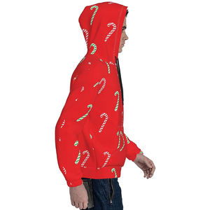 Foamex International New Winter <b>Christmas</b> Embroidered 100% Cotton <b>Fleece</b> Eco-Friendly Anti-Wrinkle Breathable Pocket Hoodies - Product Image 6