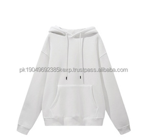 เสื้อฮู้ดดี้ผ้าฟลีซหนานุ่มสำหรับฤดูหนาวปี 2024 แบบยูนิเซ็กซ์ สีพื้น ปักลาย ผ้าสั่งทำพิเศษ ชุดเสื้อฮู้ดดี้ - Product Image 1