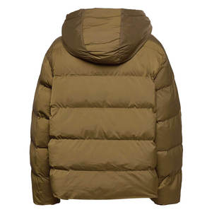 Veste matelassée légère à col montant personnalisée pour homme, style streetwear, brillante, chaude pour l'hiver - Product Image 2