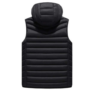 Men's <b>Casual</b> Bauble <b>Waistcoat</b> Winter Outdoor Puffer Vest Sleeveless Warm Jacket Custom logo Quilted Puffer Vest - Product Image 2