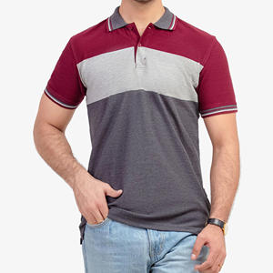 เสื้อเชิ้ตผู้ชายฤดูร้อนแบบสั่งทำคุณภาพสูง ขายส่ง พิมพ์ลาย ปักลาย เป็นมิตรกับสิ่งแวดล้อม แห้งเร็ว ระบายอากาศได้ดี ผ้าโพลีเอสเตอร์/คอตตอน ปกเสื้อแบบปกเชิ้ต - Product Image 1