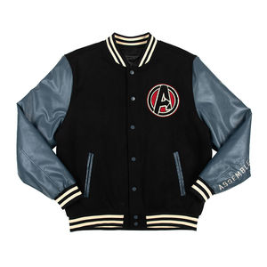 Veste universitaire d'hiver pour homme, boutons personnalisés, style universitaire, doublure en laine, coupe-vent, écologique, anti-UV, légère, chaude et confortable - Product Image 5