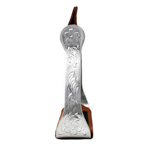 Silver Stirrup Horse Riding Equestrian Products Horse Stirrups Durable Comfortable Lightweight and Reliable for Every Rider - Product Image 3