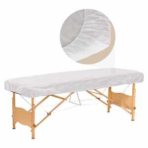 Sábana ajustable desechable NIDY para atención médica y PPE Funda de colchón protectora higiénica suave no tejida de un solo uso. - Product Image 1