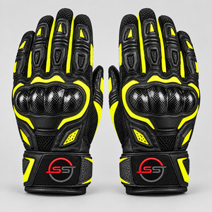 Gants de moto tendance fabriqués avec des matériaux durables, offrant un ajustement confortable, une forte adhérence et idéaux pour la conduite. - Product Image 5