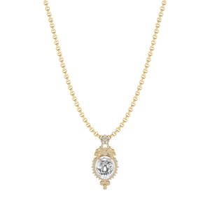 REYES, collares de moissanita de Plata de Ley 925 de lujo, regalo de cumpleaños o boda minimalista clásico, joyería fina para mujer - Product Image 6