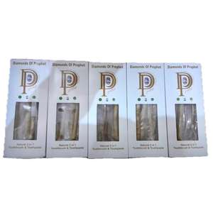 Paquete de 5 Peelu Miswaks frescos naturales de higiene bucal multiusos con precios especiales al por mayor de Pakistán - Product Image 3