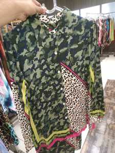 Top de gasa de algodón de manga larga de estilo bohemio con cuello de corbata y borlas, túnica amarilla mostaza de la mejor calidad - Product Image 5