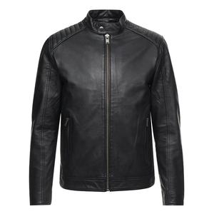 Chaqueta de cuero genuino con cremalleras, diseño de chaqueta de cuero de moda para hombres y adultos, ropa de hombre, gran oferta, moda personalizada para hombres - Product Image 2