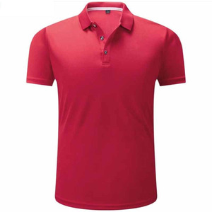 T-shirt polo à manches courtes de couleur unie pour hommes Impression de logo personnalisé 100% coton Prix raisonnable - Product Image 3