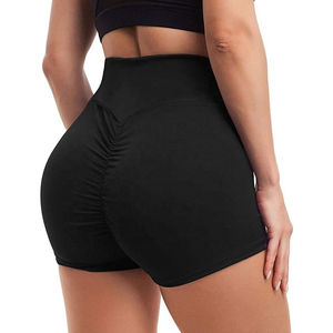 Venta al por mayor de secado rápido Casual Gym Shorts Mujeres Fitness Elástico Athletic Sports Fitness Yoga Shorts Cintura Mujeres Gym Shorts - Product Image 4