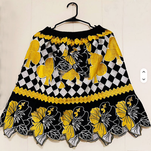 Jupes décontractées unies pour femmes, style robe de bal, 100 % polyester, en velours côtelé brodé, longueur cheville, antibactériennes, toutes saisons – Meilleures ventes - Product Image 2